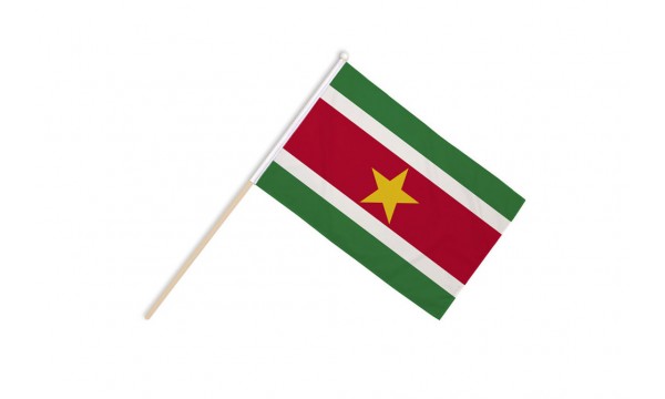 Suriname Hand Flags